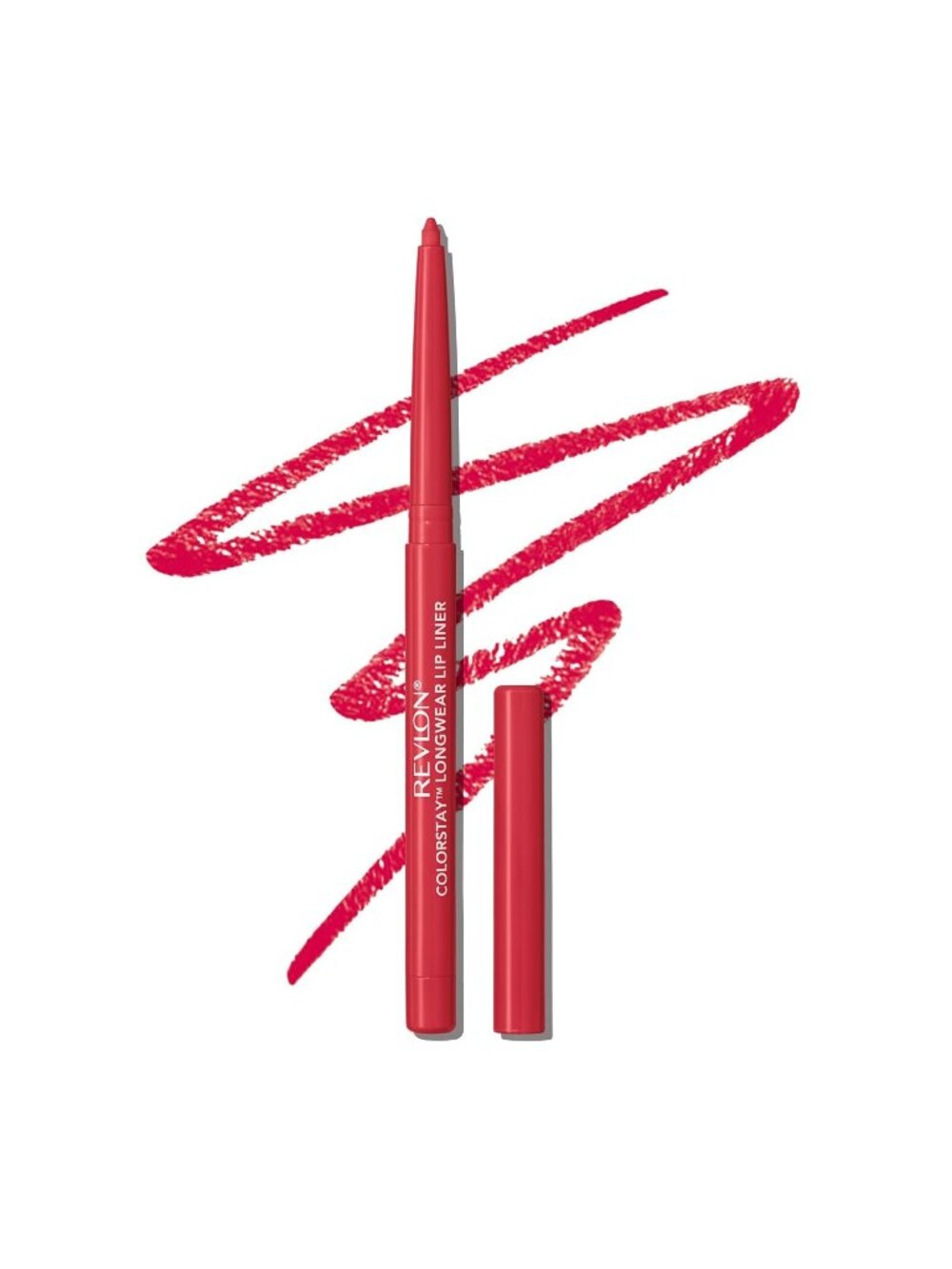 Revlon 675 Red ColorStay Longwear Lip Liner Anti-Feathering Mechanical Pencil